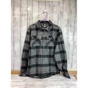 Colorado Clothing Mens Flannel Button Down Shirt | Balck Size M